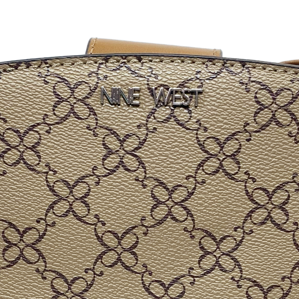 Nine West Cartera Mini Harmoni Mocha Logo