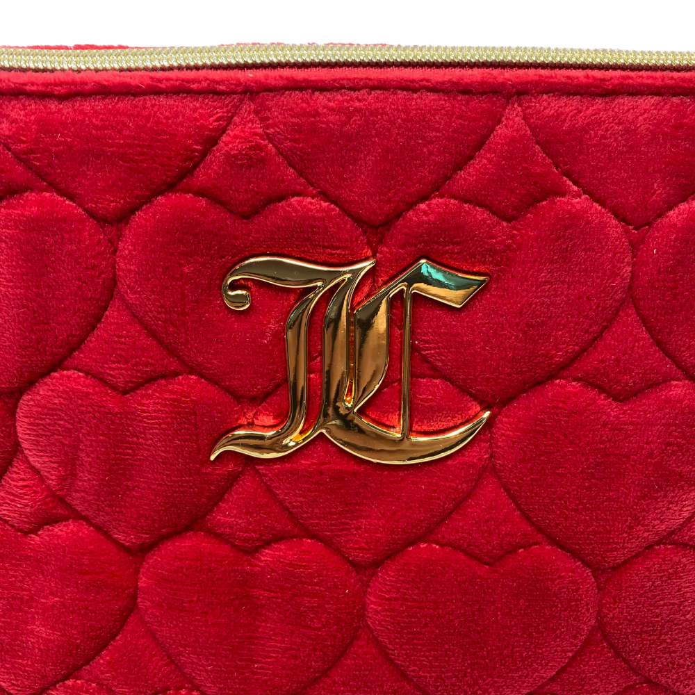Juicy Couture Bolsa De Cosméticos Heart Red