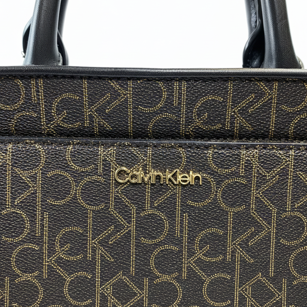 Calvin Klein Cartera Crossbody & Handbag Multi Dark Brown