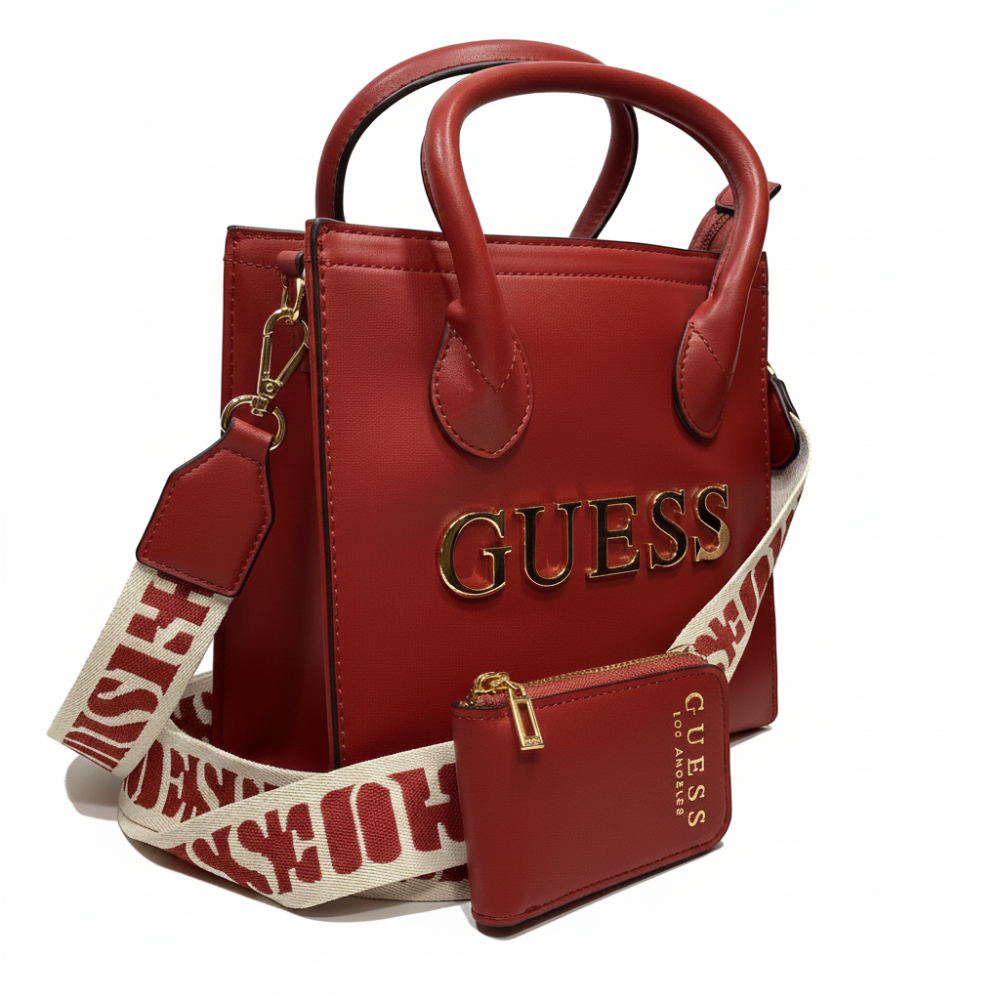 Guess Cartera Handbag Caracara Red