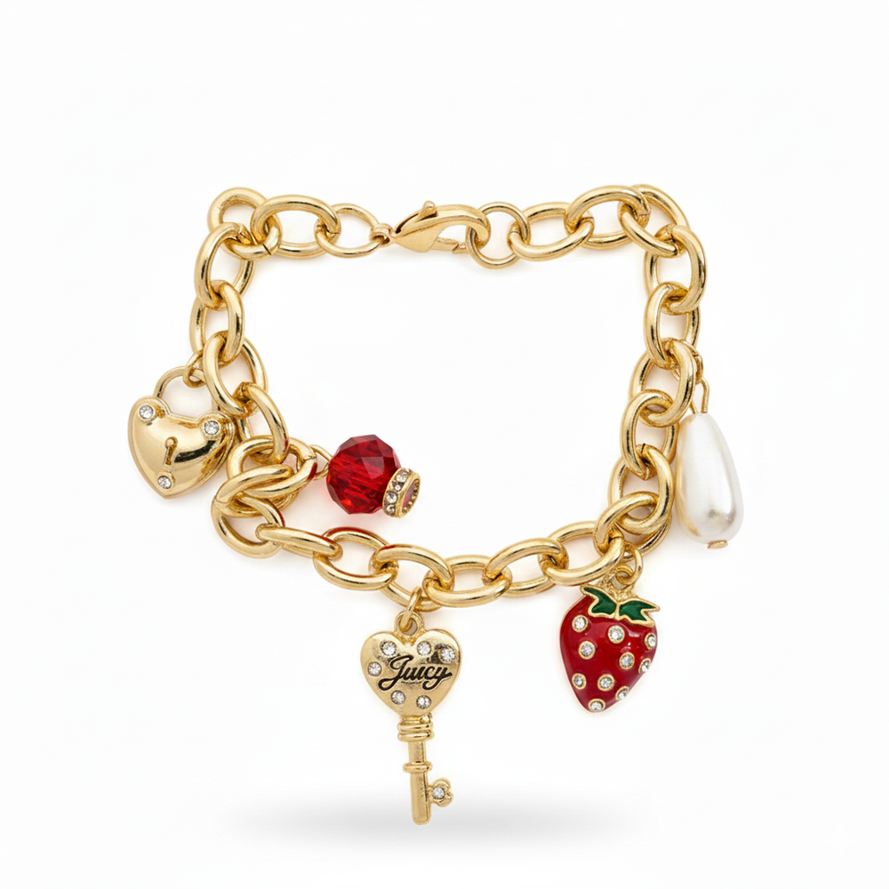 Juicy Couture Pulsera Con Dijes