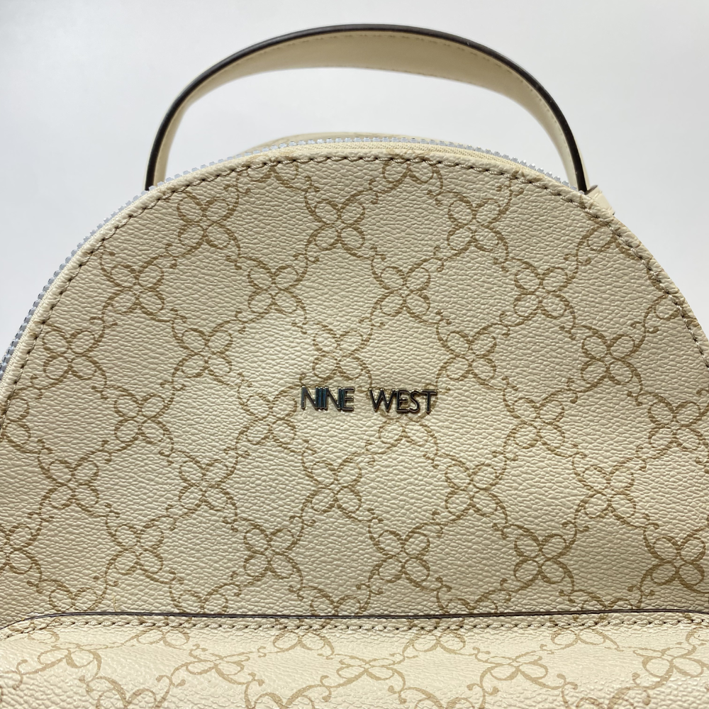 Nine West Bolso Vander Mushroom Logo Milk