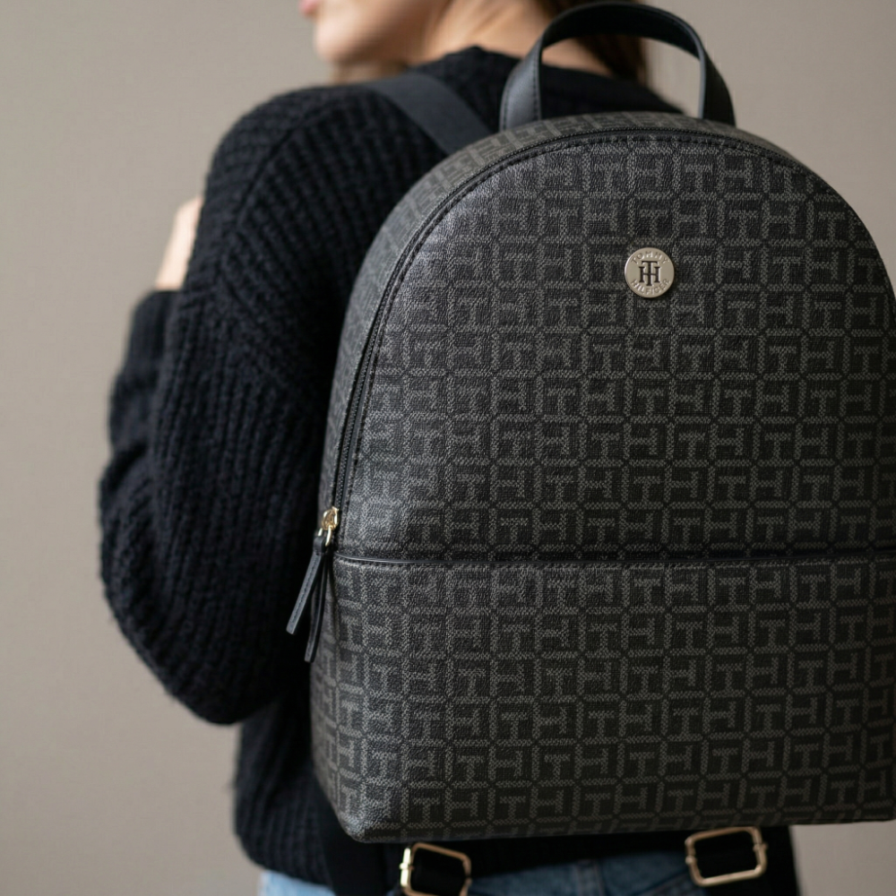 Tommy Hilfiger Bolso Monogram Black