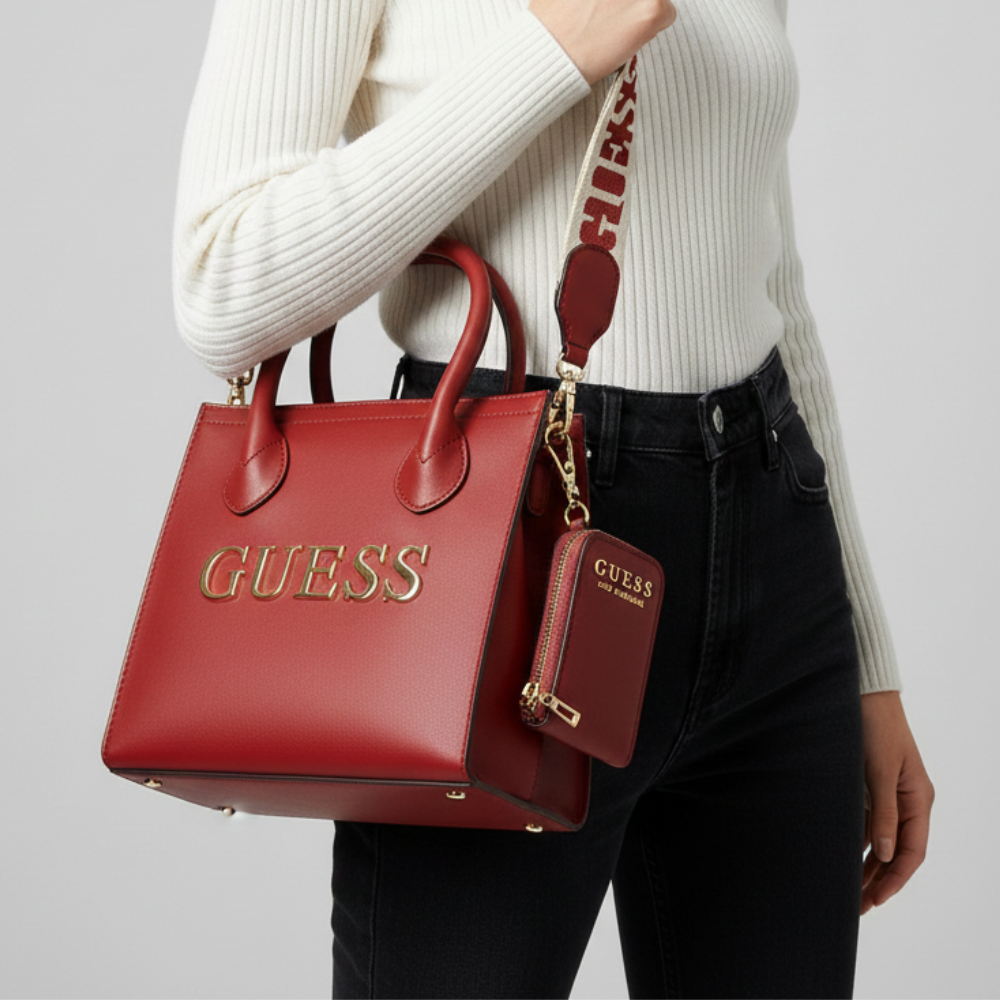 Guess Cartera Handbag Caracara Red