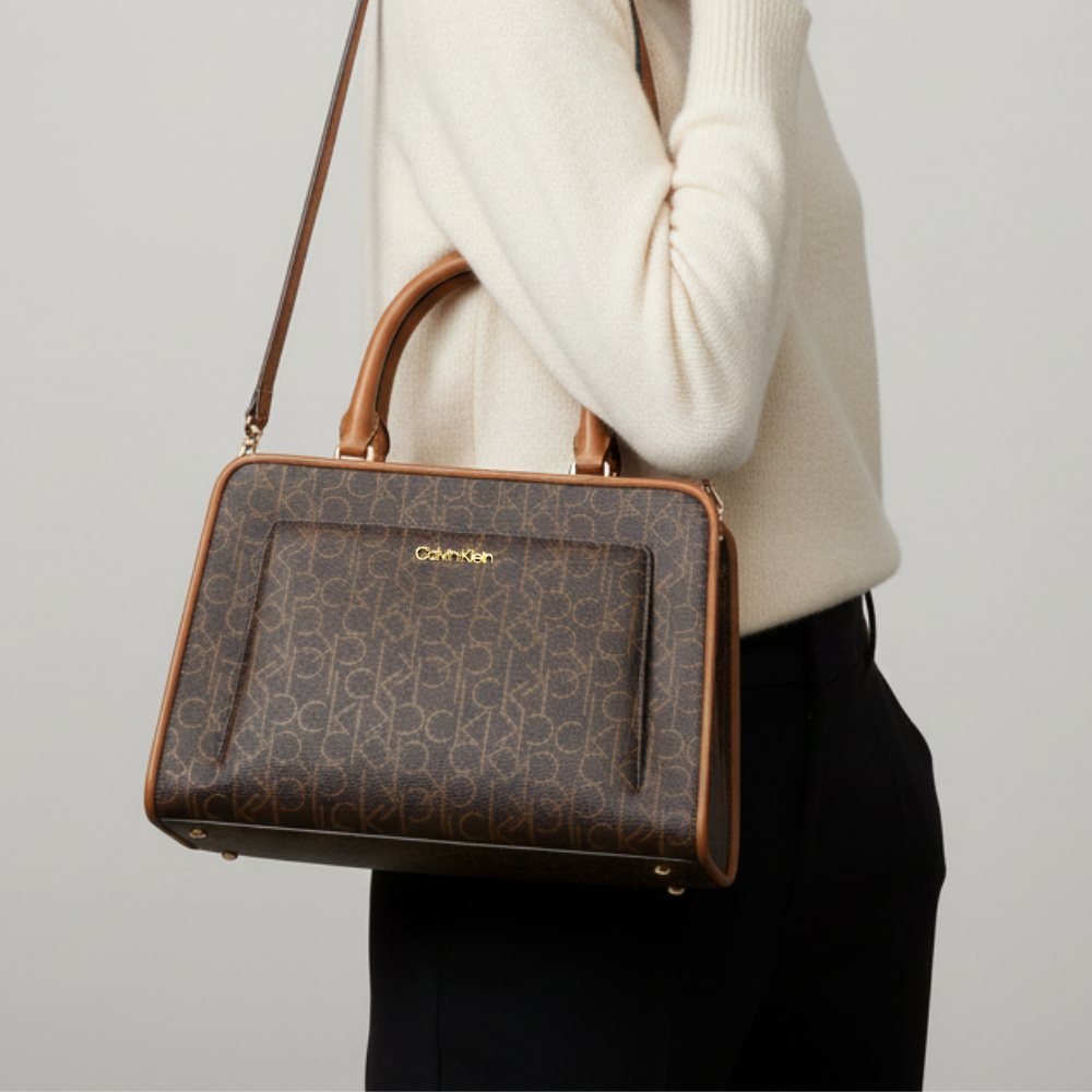 Calvin Klein Cartera Crossbody & Handbag Multi Brown