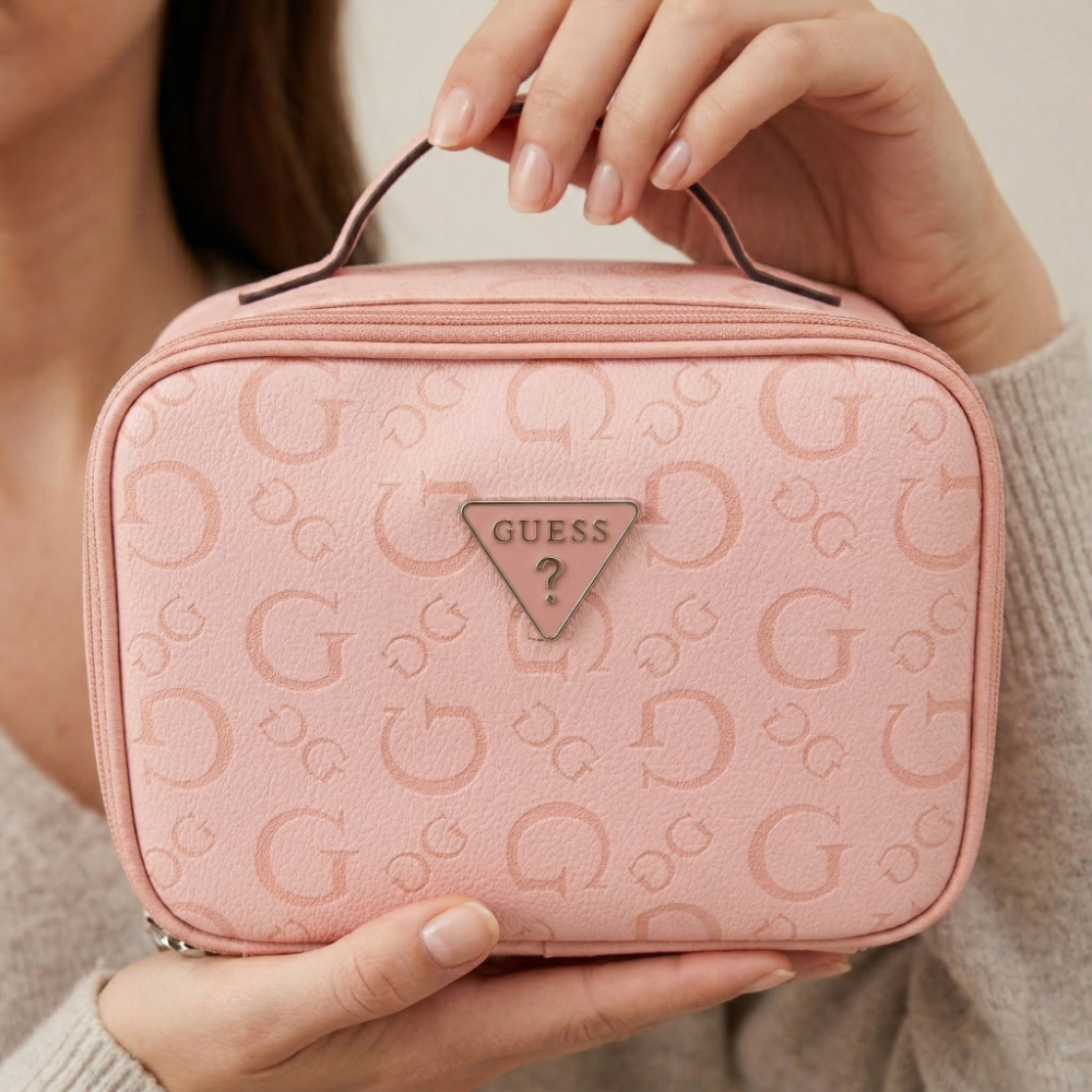 Guess Portacosmeticos Marlena Travel Rose Petal