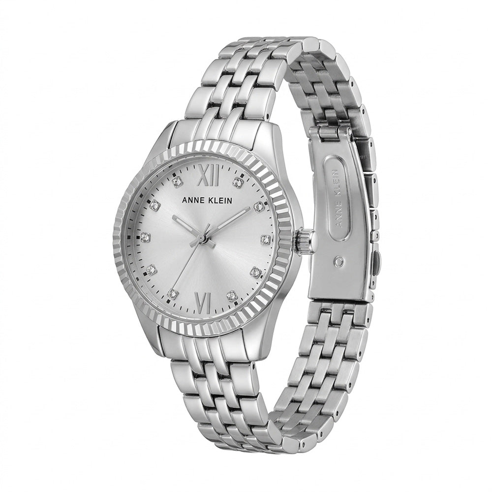 Anne Klein Reloj Para Damas Silver