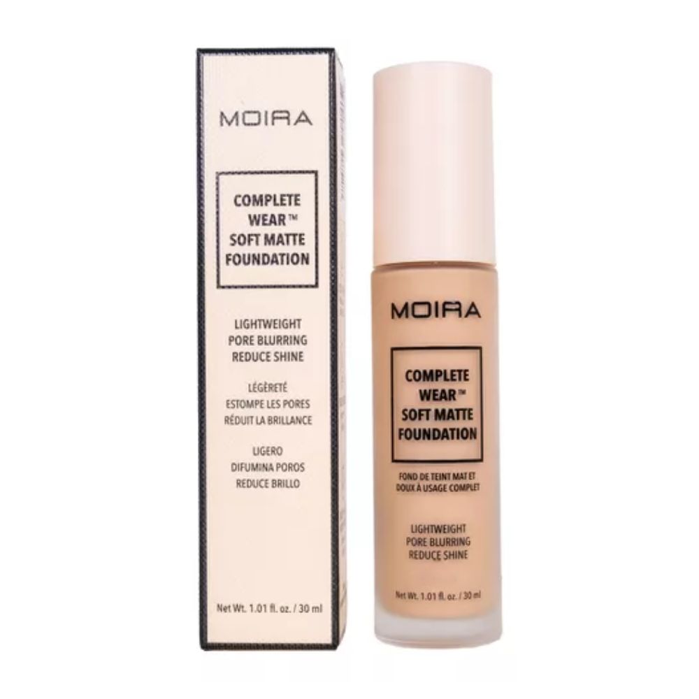 Moira Complete Wear Soft Matte Foundation 7 Tonos 30ml