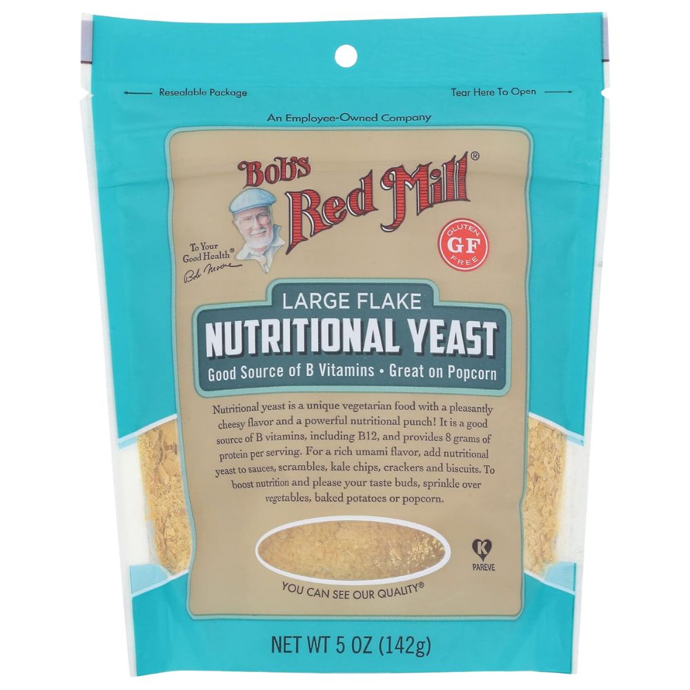 Bob's Red Mill Nutritional Yeast Seasoning Gluten Free 142gr