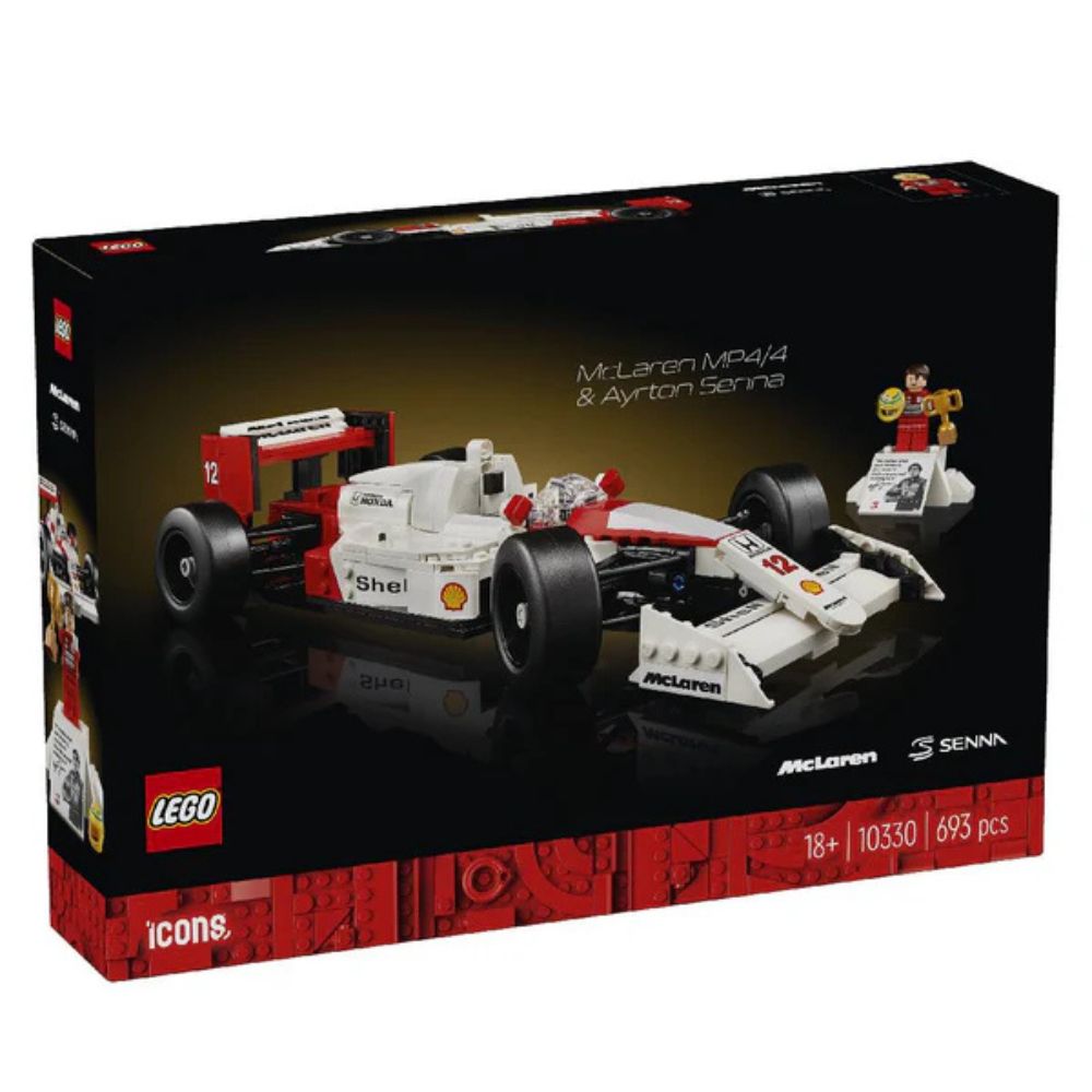 Lego Ayrton Senna McLaren MP4/4 693 Pzs