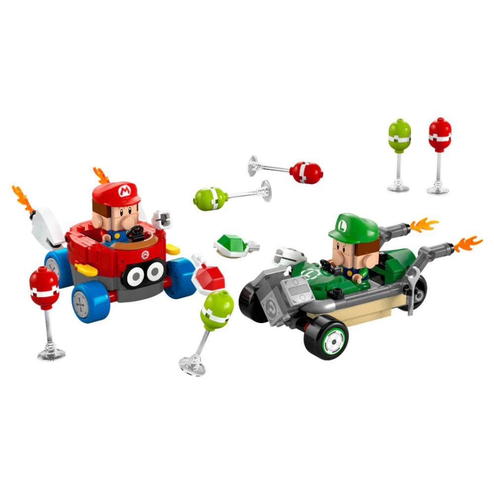 Lego Super Mario Baby Mario Vs Baby Luigi 321 Piezas