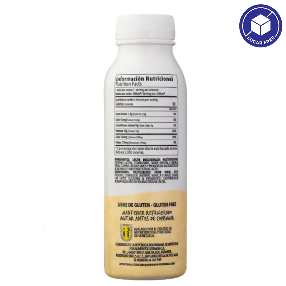 Yolo Yogurt Griego Liquido Descremado Mantecado 200ml