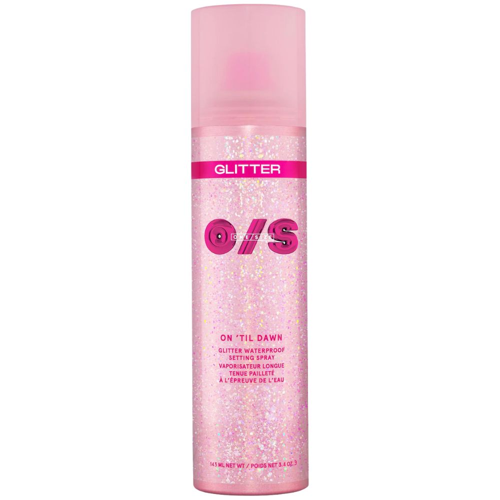 One Size On ´Till Dawn Glitter Spray Waterproof Setting Spray 143ml