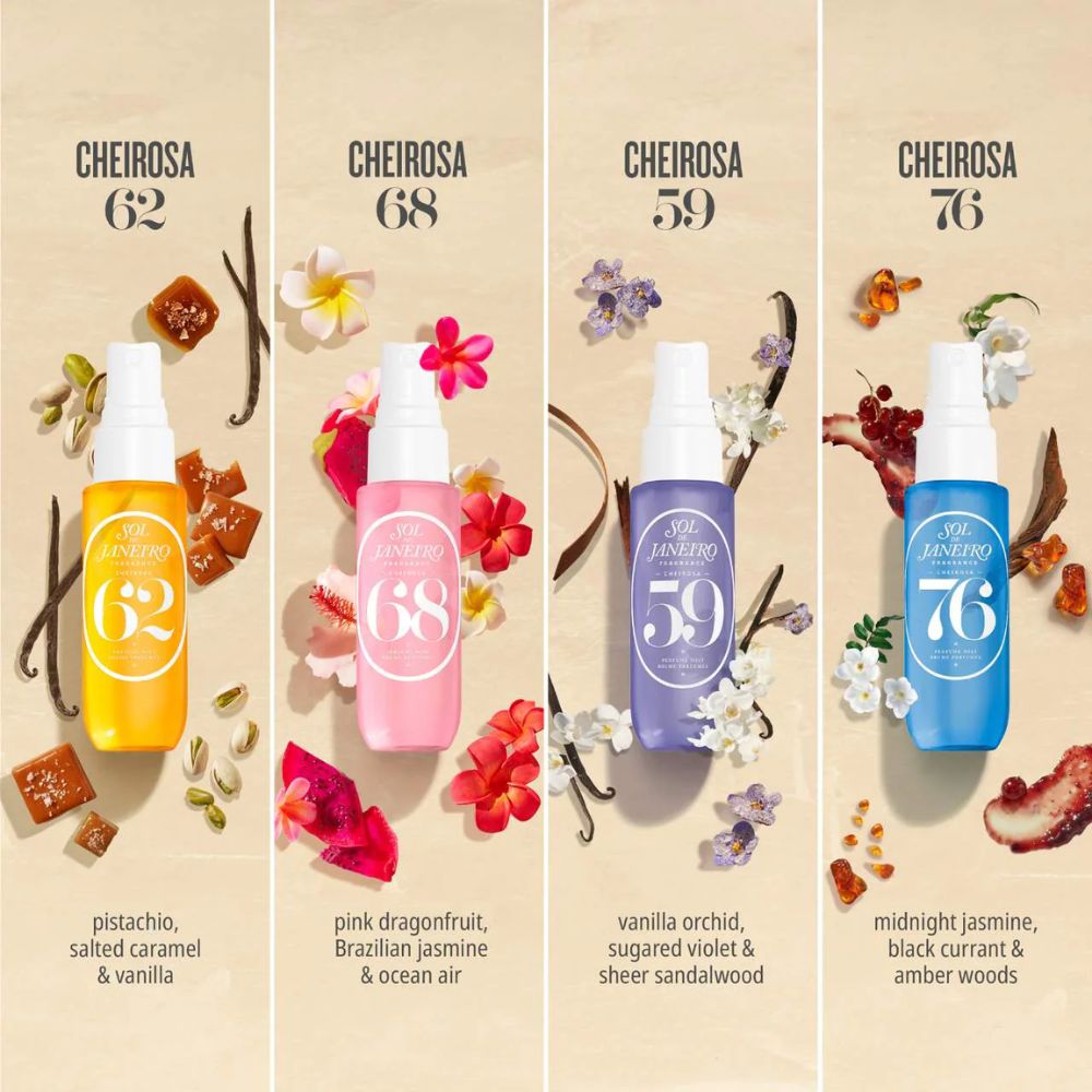 Sol de Janeiro Cheirosa Perfume Mist Discovery Set 4 Und
