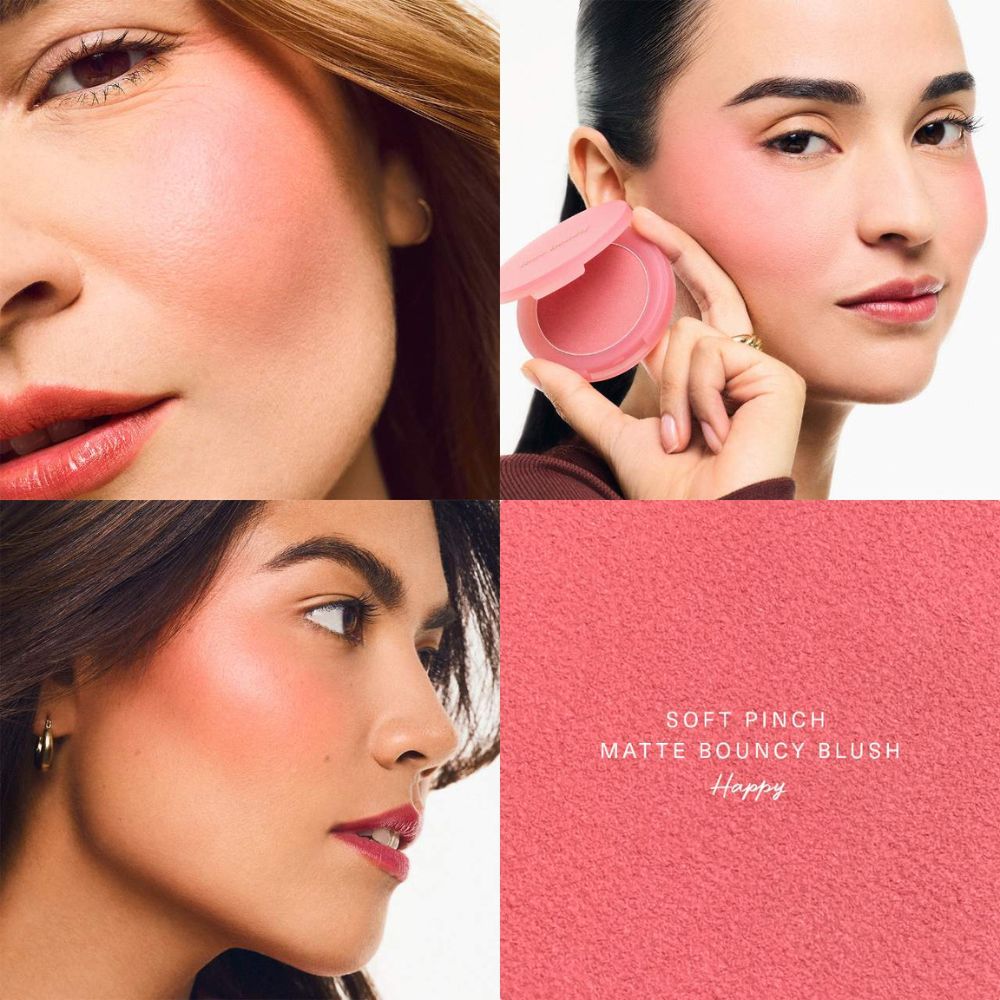 Rare Beauty Blush Soft Pinch Matte Bouncy Blush Color Happy by Selena Gomez 6.4gr