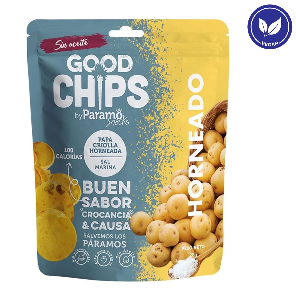 Good Chips Baked Creole Potato Chips 28gr