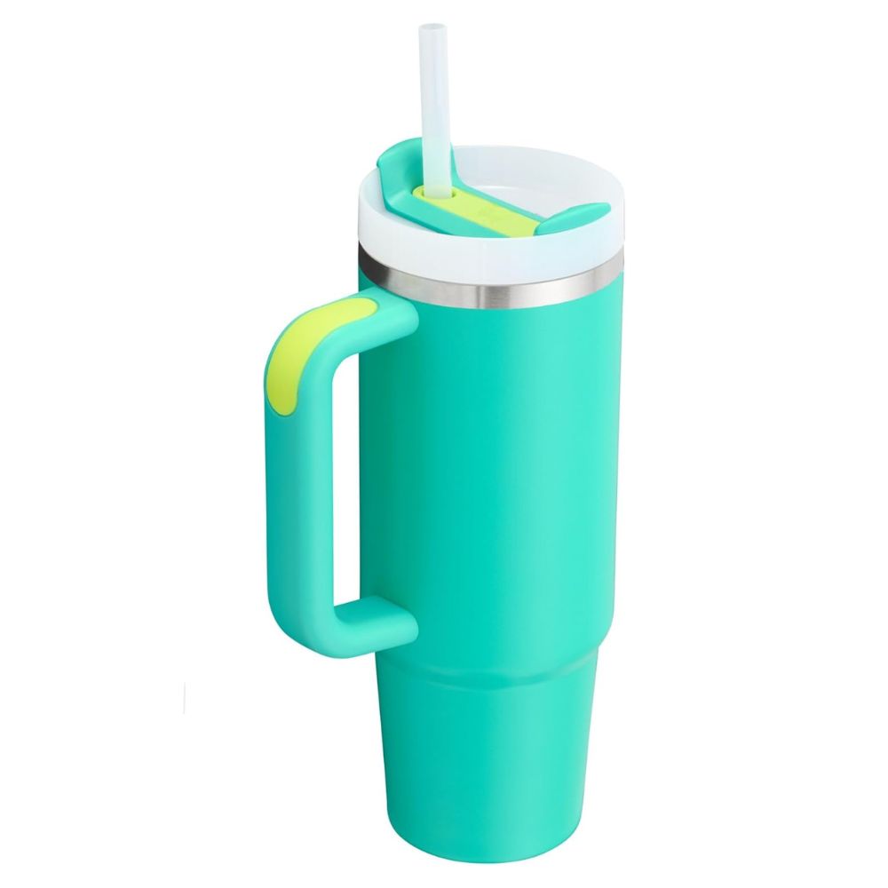 Stanley Termo Quencher H2.0 FlowState Tumbler 40oz Tropical Teal