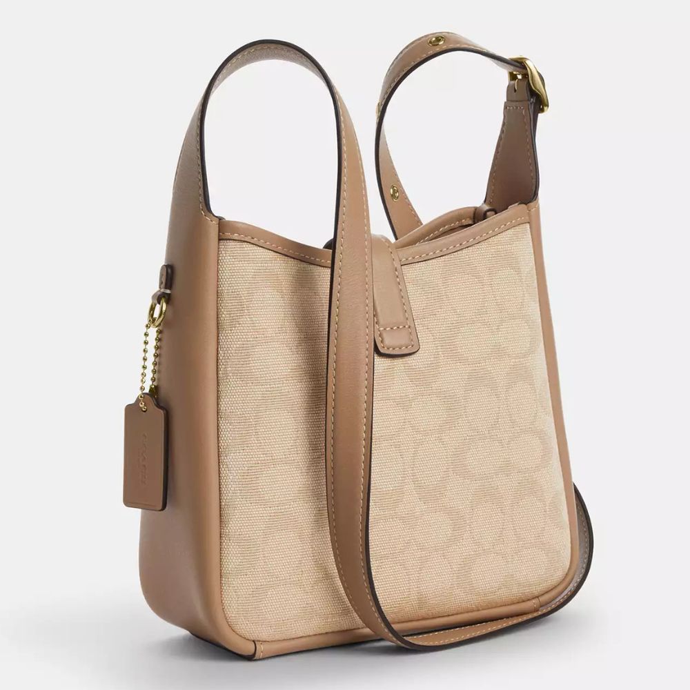 Coach Cartera Hadley Mini Crossbody Bag With Signature Canvas