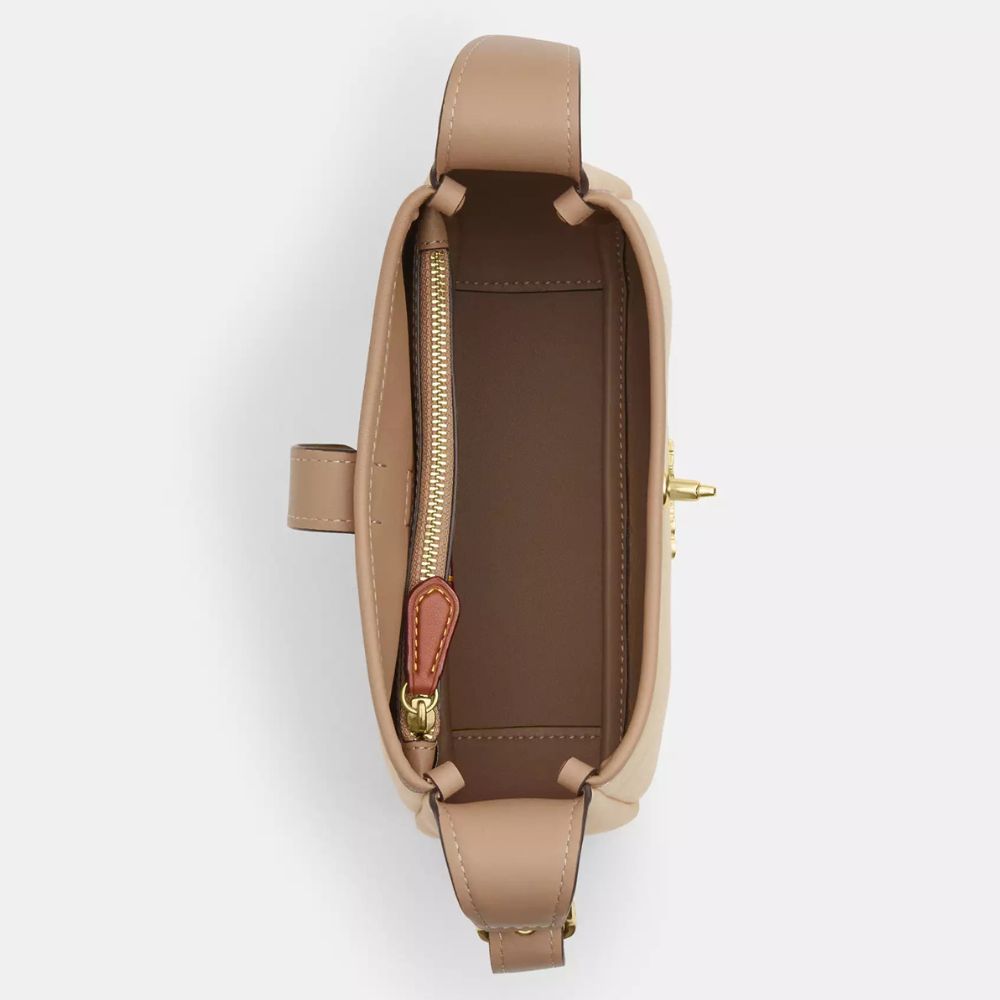 Coach Cartera Hadley Mini Crossbody Bag With Signature Canvas