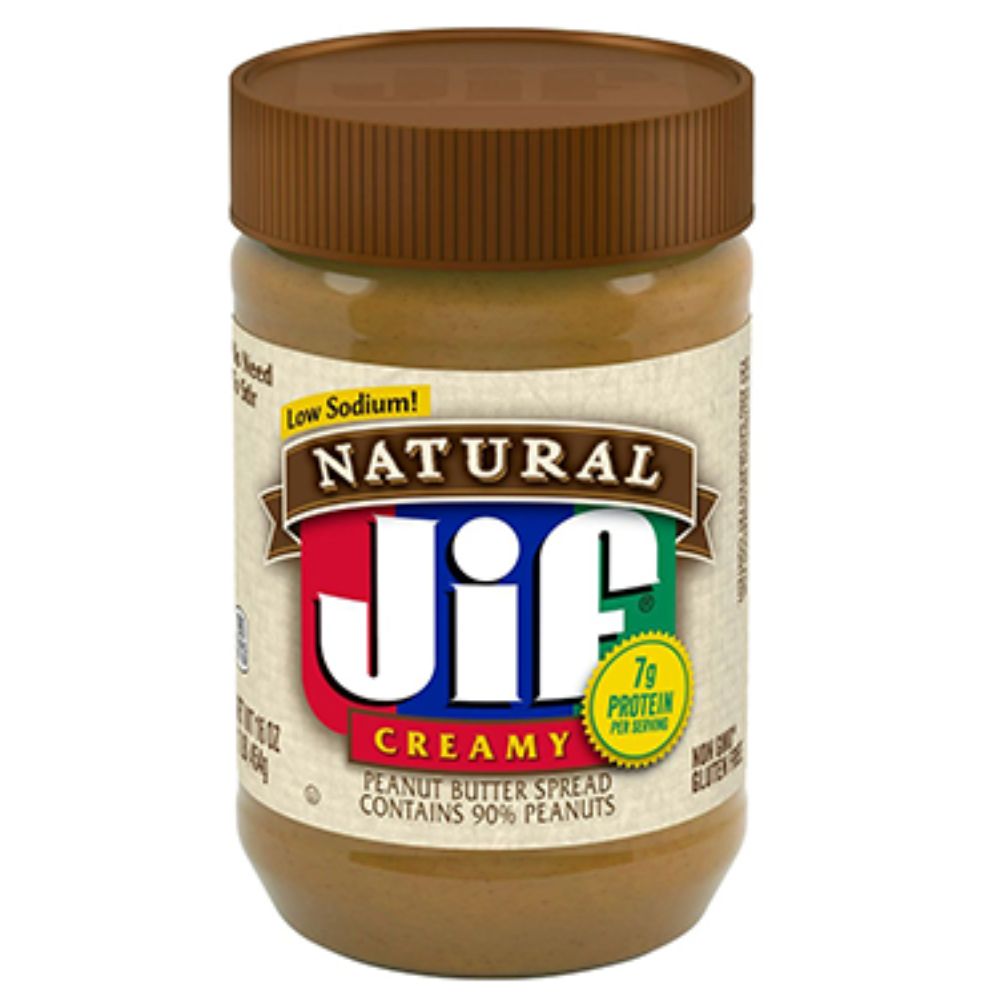 Jif Mantequilla de Mani Natural Creamy 454 gr