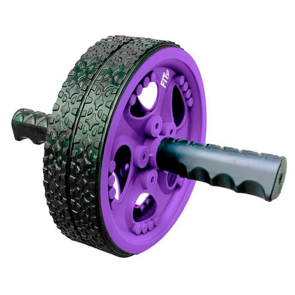 Fit Plus AB Wheel Rueda Doble de Abdominales