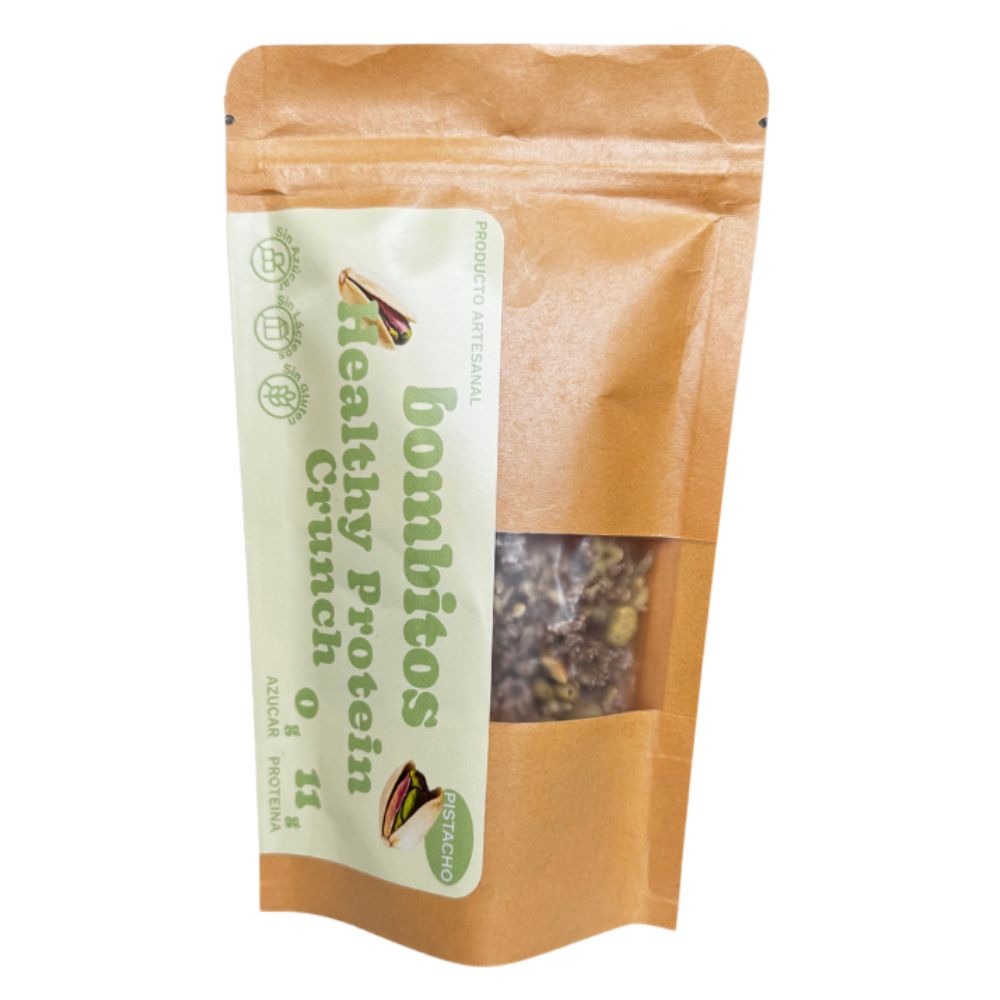 Bombitos Healthy Protein Crunch Pistacho 90gr