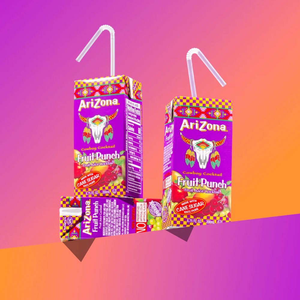 Arizona Tetra Box Fruit Punch 32Und 200ml c/u