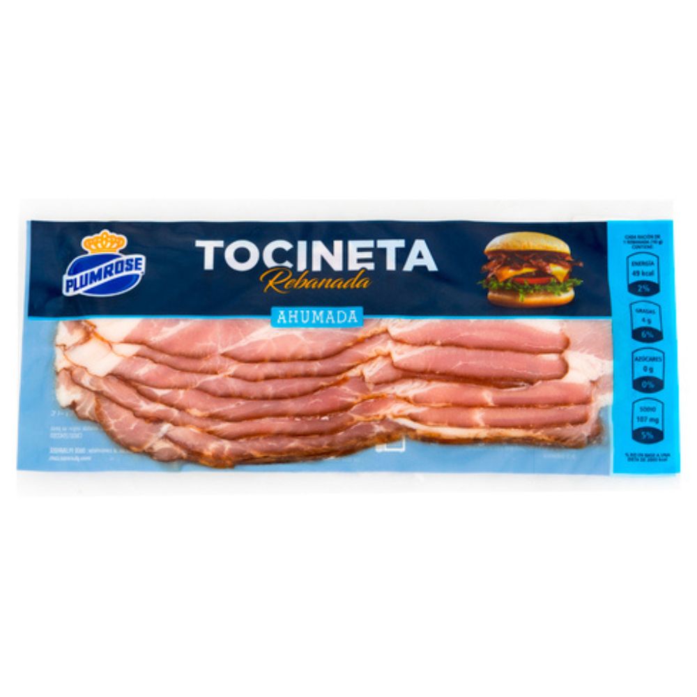Plumrouse Tocineta Rebanada 170gr