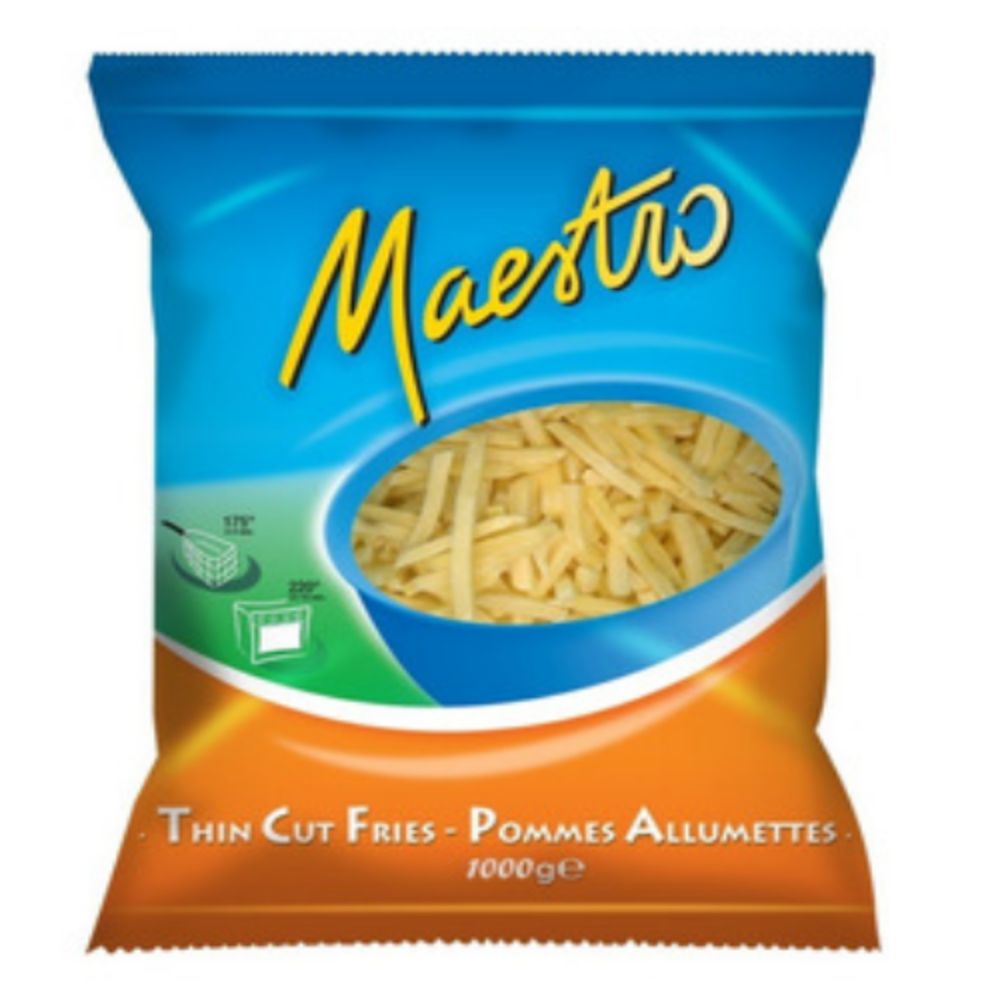 Maestro Papas Fritas Congeladas 1 Kg