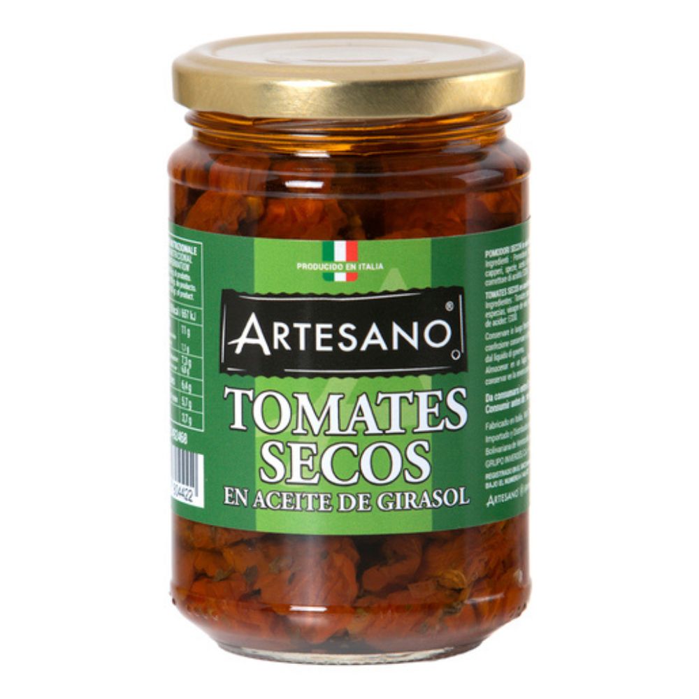 Artesano Tomates Secos en Aceite de Girasol 100% Italiano 290gr