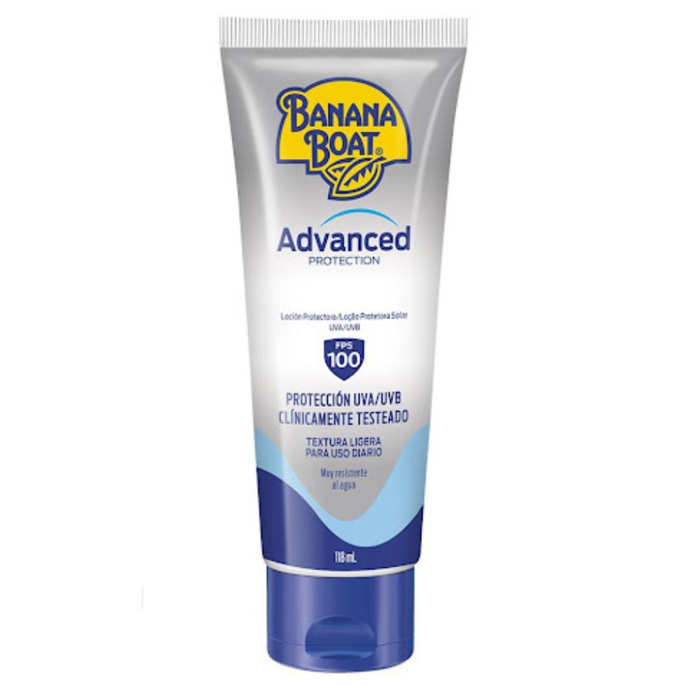 Banana Boat Protector Solar Locion Advanced 100FPS 118ml