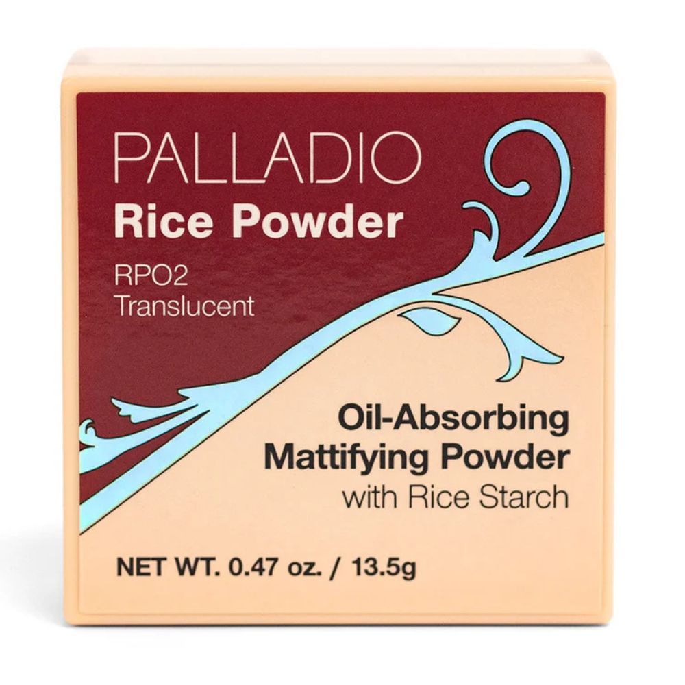 Palladio Rice Powder Translucent Oil-Absorbing Mattifying Powder 13.5g