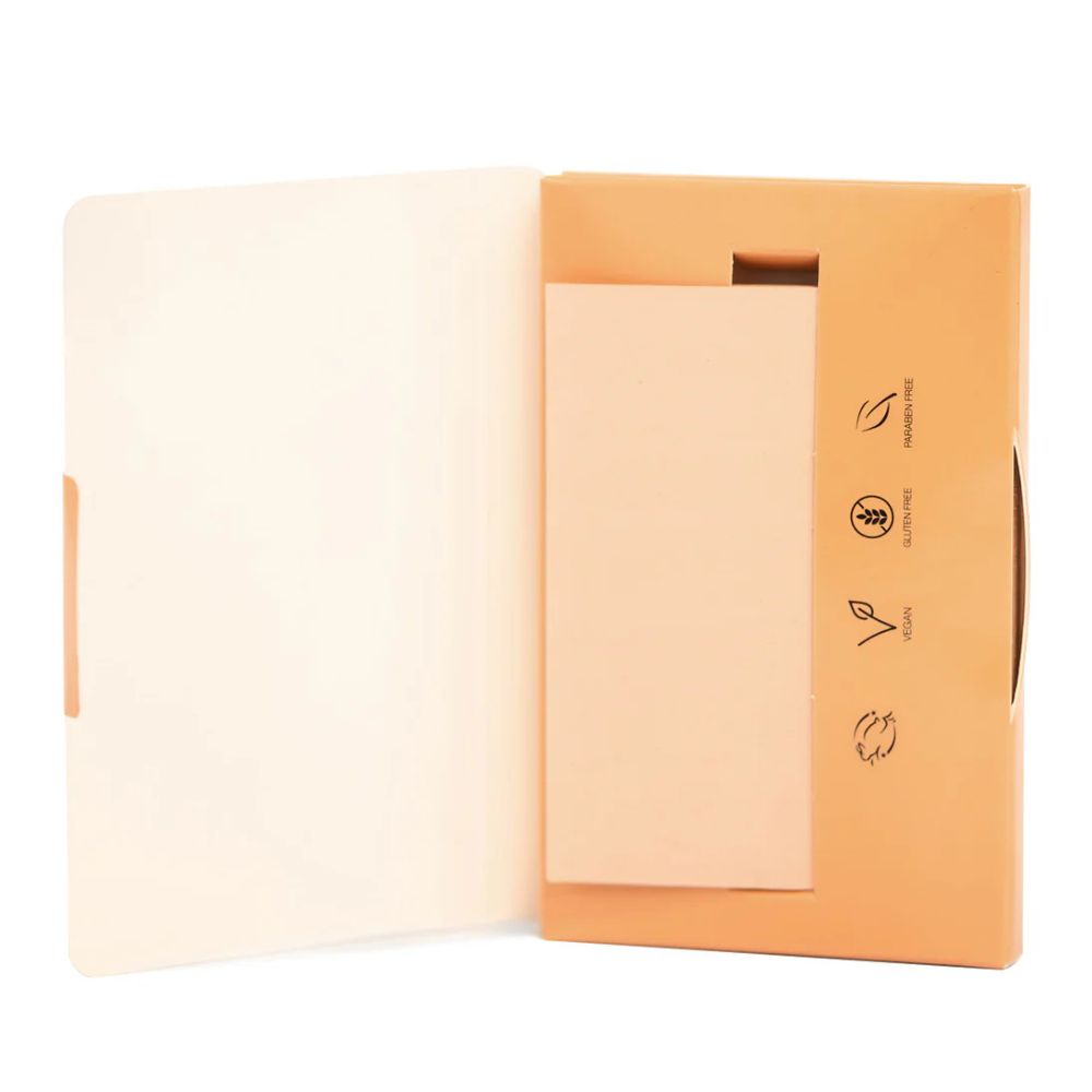 Palladio Rice Paper Oil-Absorbing Blotting Tissues With Rice Powder Warm Beige 10gr 40 Hojas