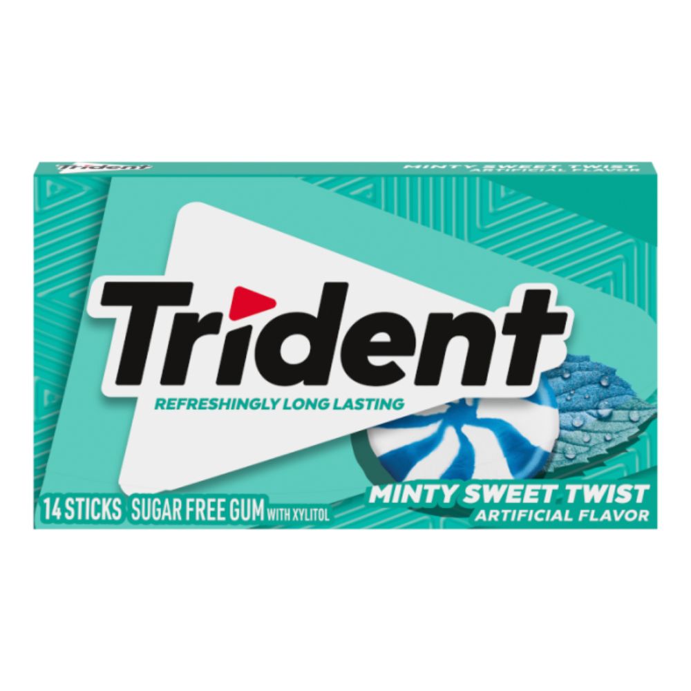 Trident Minty Sweet Twist 14 Sticks