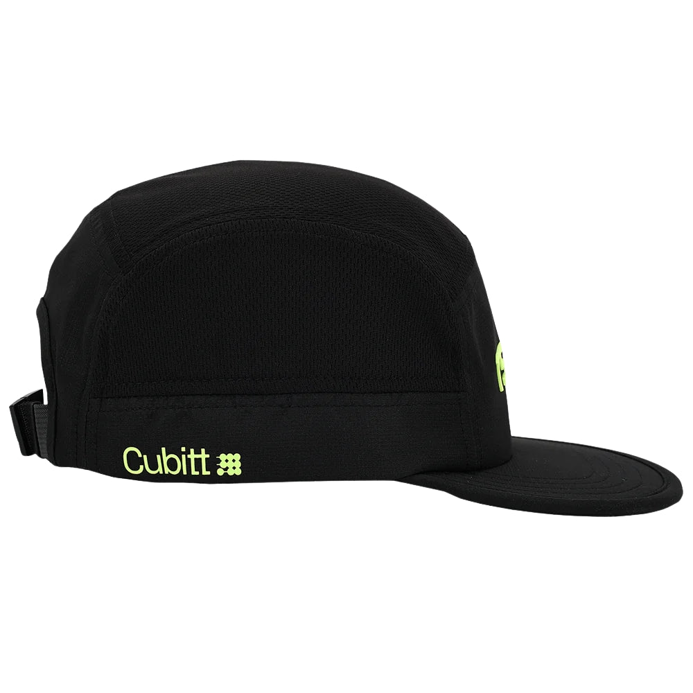 Cubitt Gorra Running Caps Neon Black