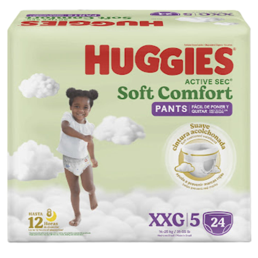 Pañales Huggies Pants XXG Soft Comfort 24 Und