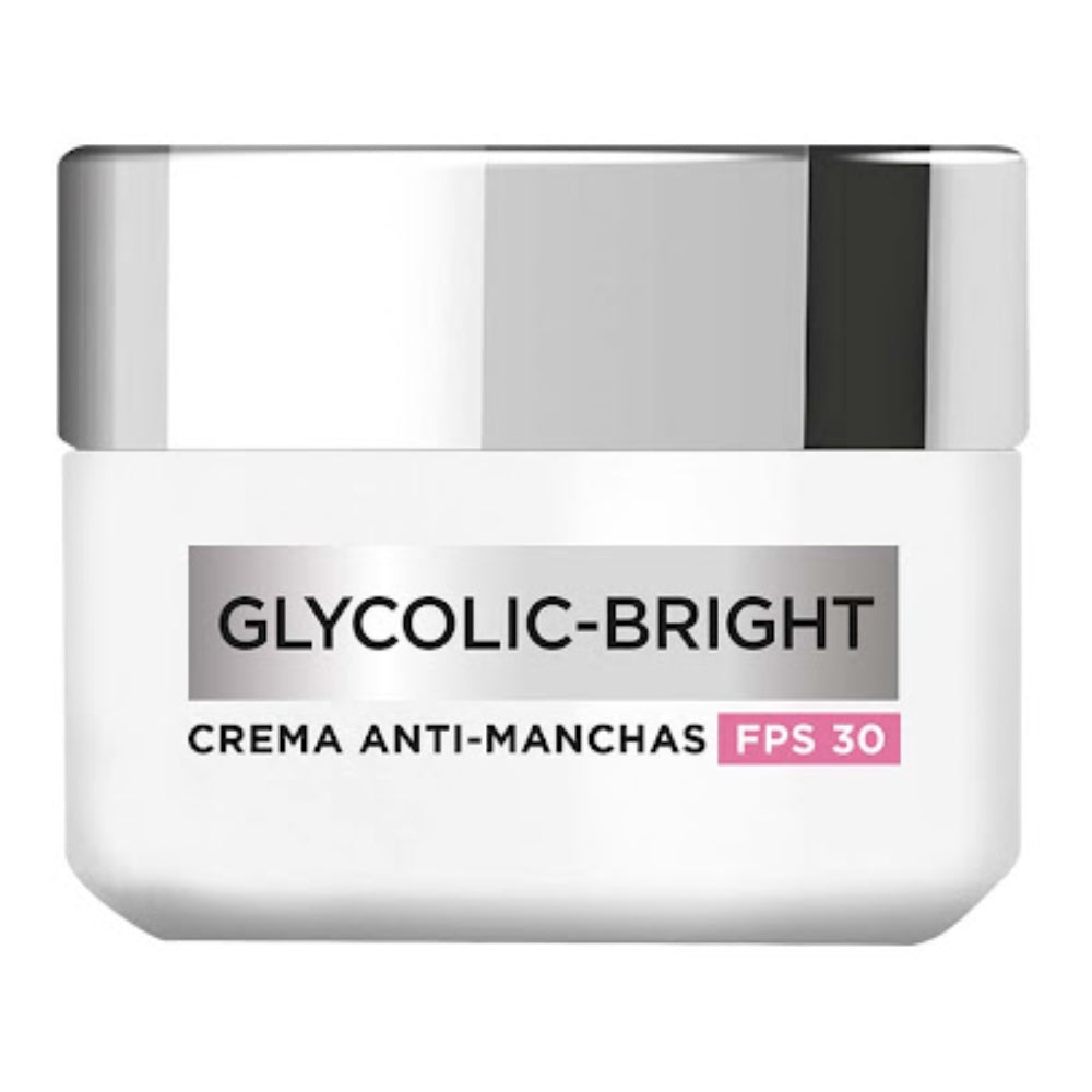 Loreal Paris Crema Antimanchas con Acido Glicolico Bright Dia FPS 30 50ml
