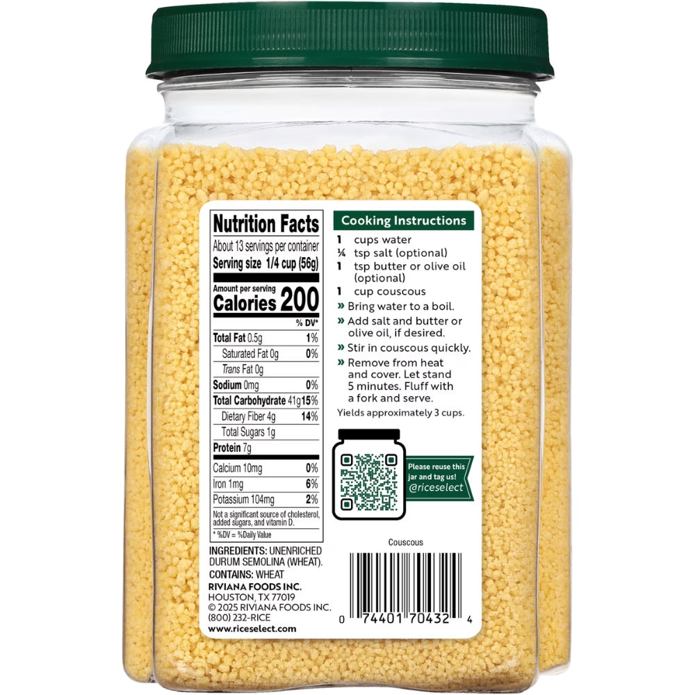 RiceSelect Couscous Original 751gr