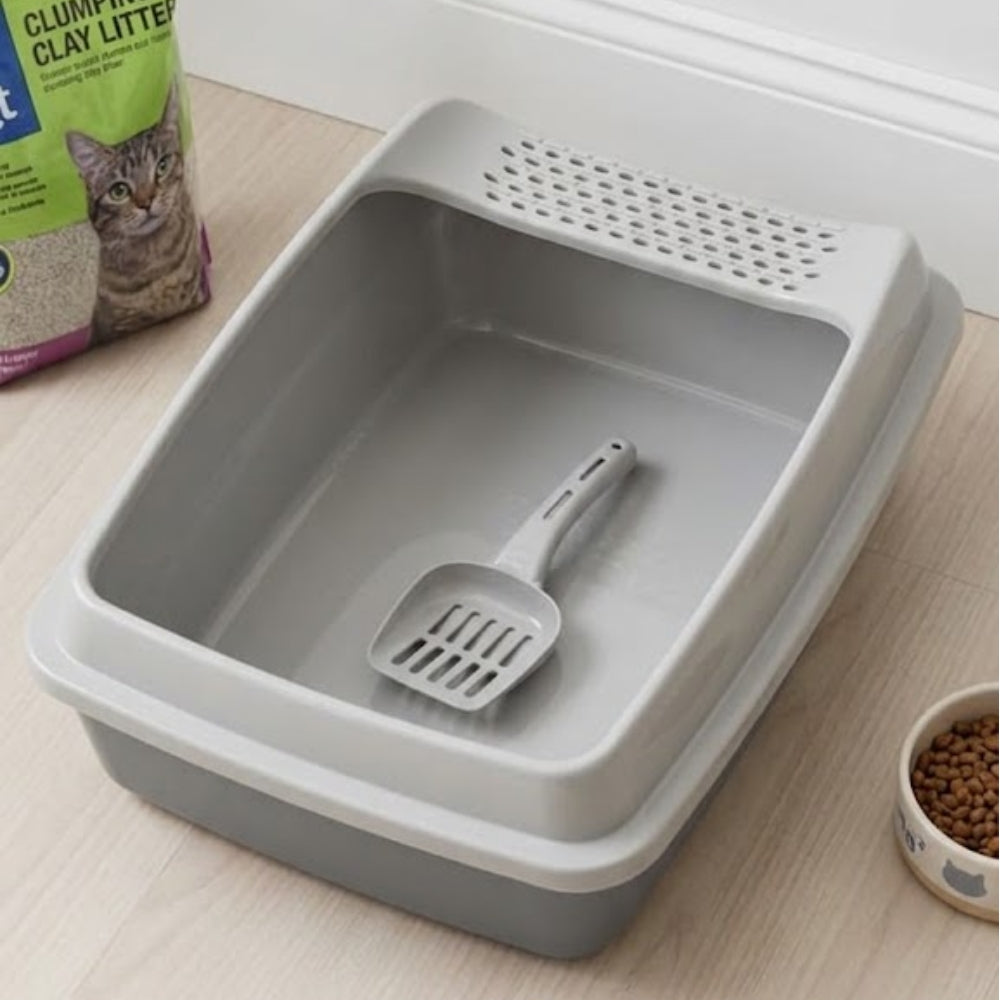 Brezza Pet Arenero con Colador para Gatos