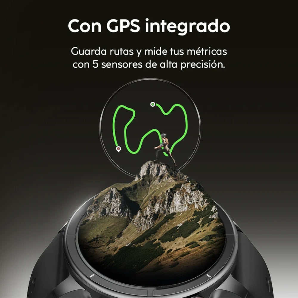 Cubitt Reloj Aura Pro 2 Con Bluetooth, GPS, IA Coach y Salud Mocha Brown