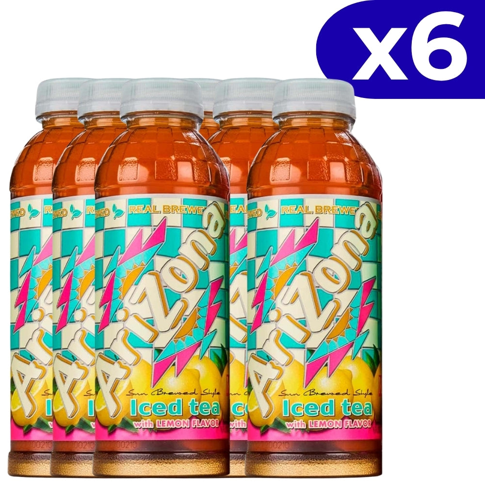 Arizona Lemon Tea 6 Und x 473ml