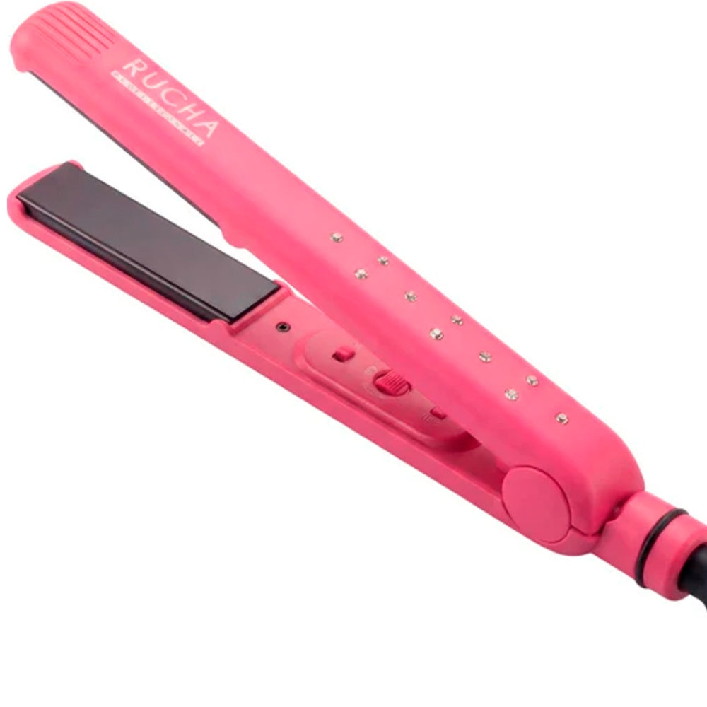 Rucha Plancha Colors para Cabello Rosada