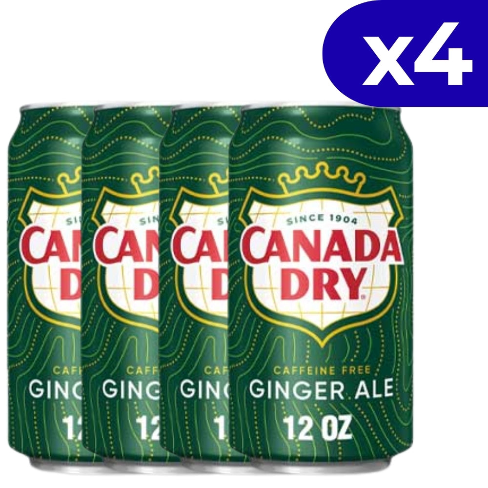 Canada Dry Ginger Ale en Lata 4 Und x 355ml c/u