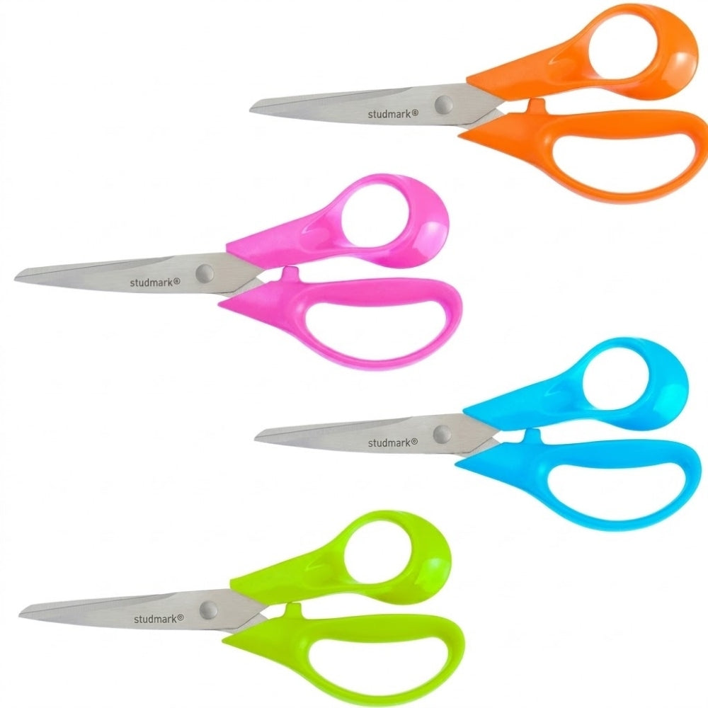Studmark Tijera Escolar Mango de ABS 5.25" 13.5cm Colores Varios