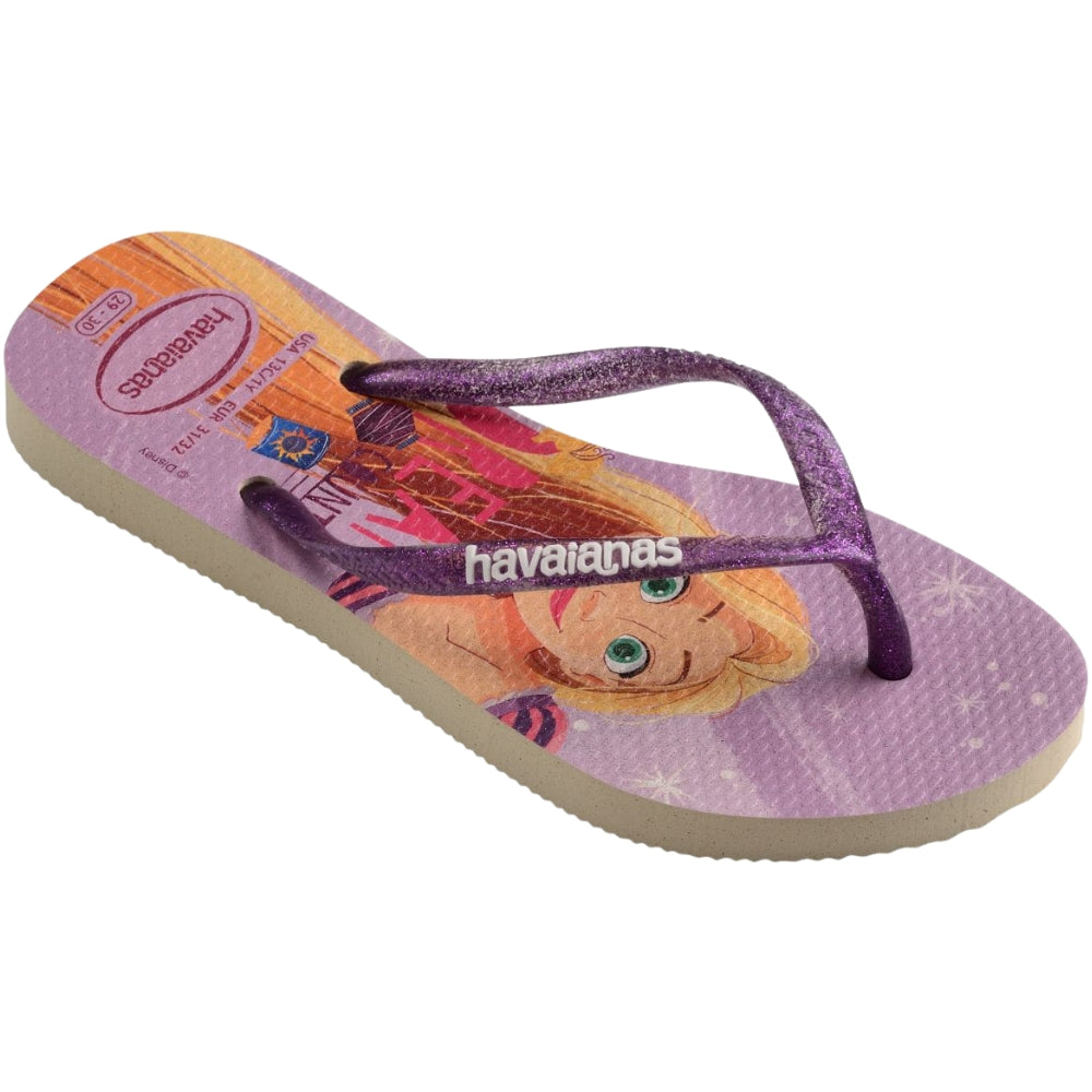 Havaianas Sandalias Para Niñas Slim Princess Flip Flops