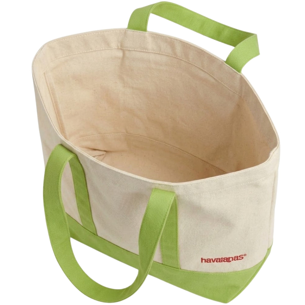 Havaianas Boat Canvas Bag Green