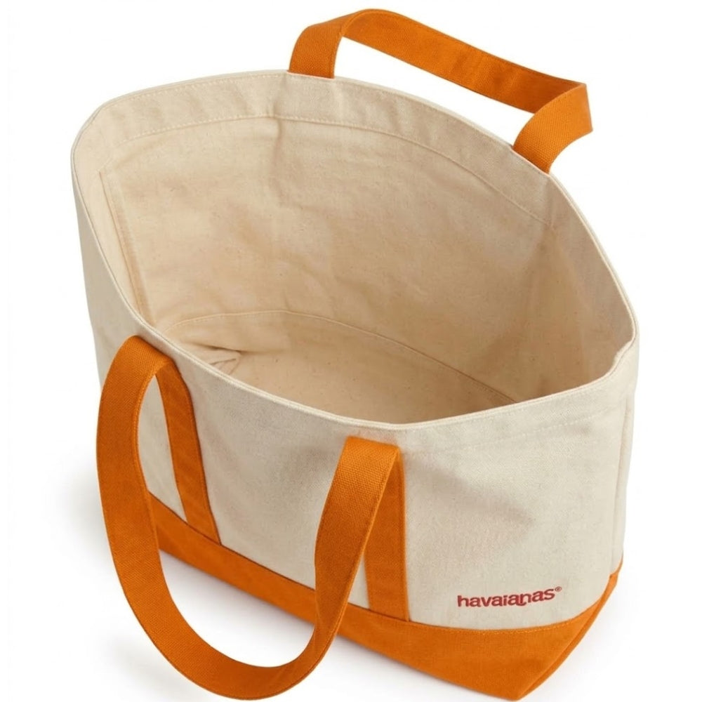 Havaianas Boat Canvas Bag Orange