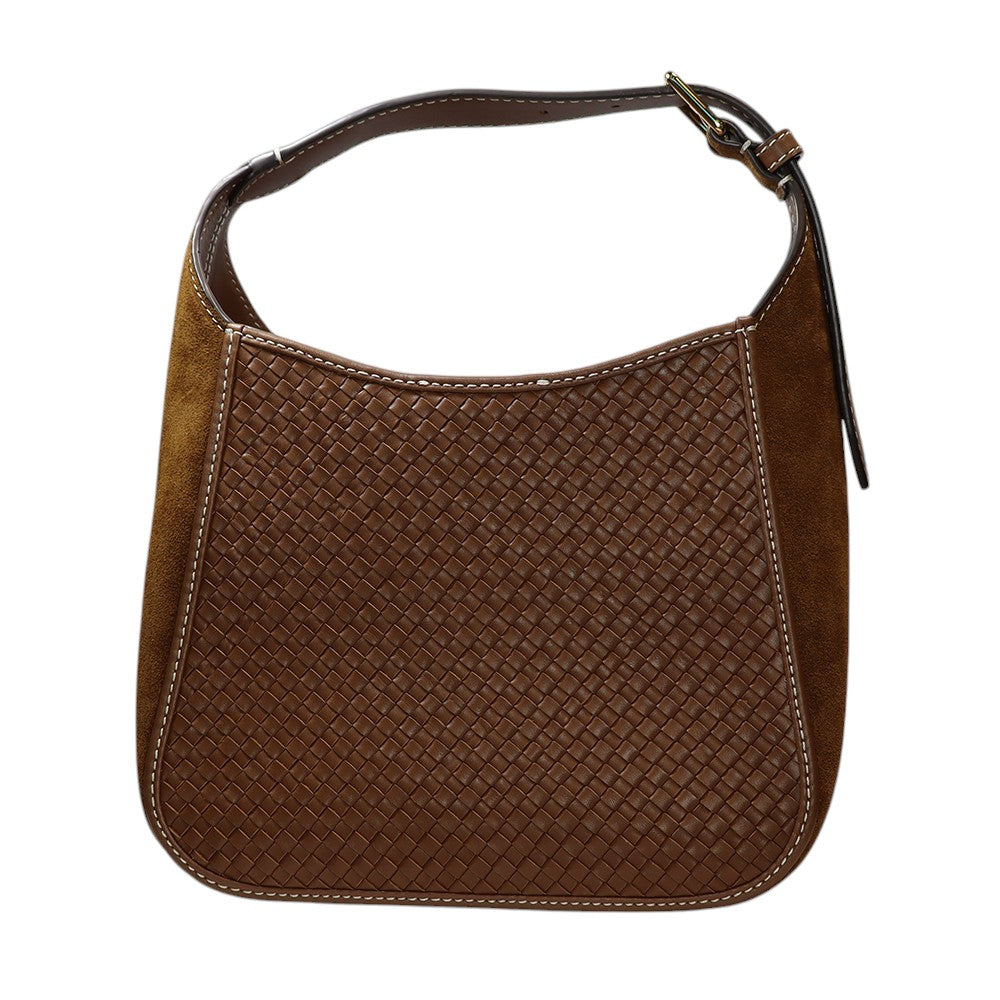 Tory Burch Cartera Thea Woven Small Bucket Bag
