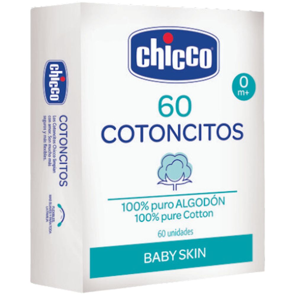 Chicco Hisopos Cotoncitos 60 Und