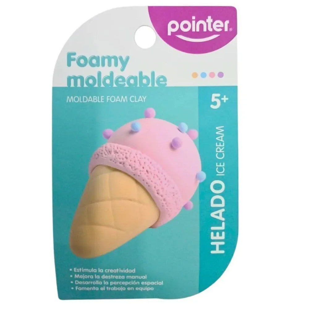 Pointer Foamy Moldeable Ice Cream 5+